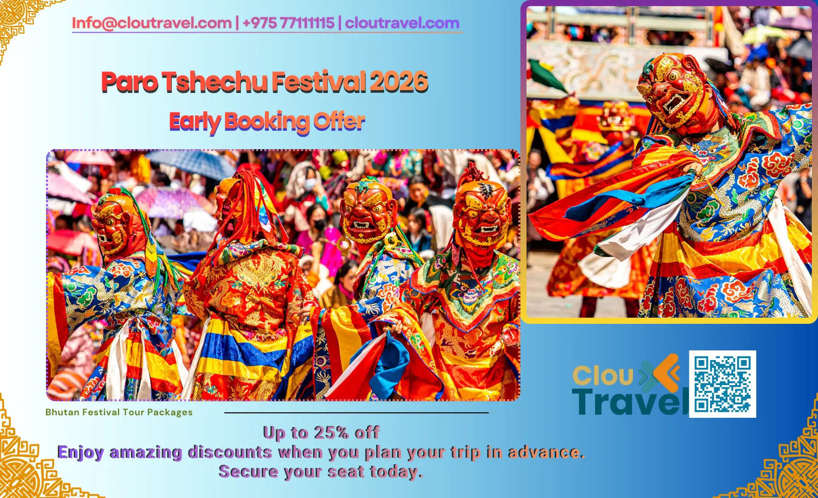 Paro Tshechu Festival Banner